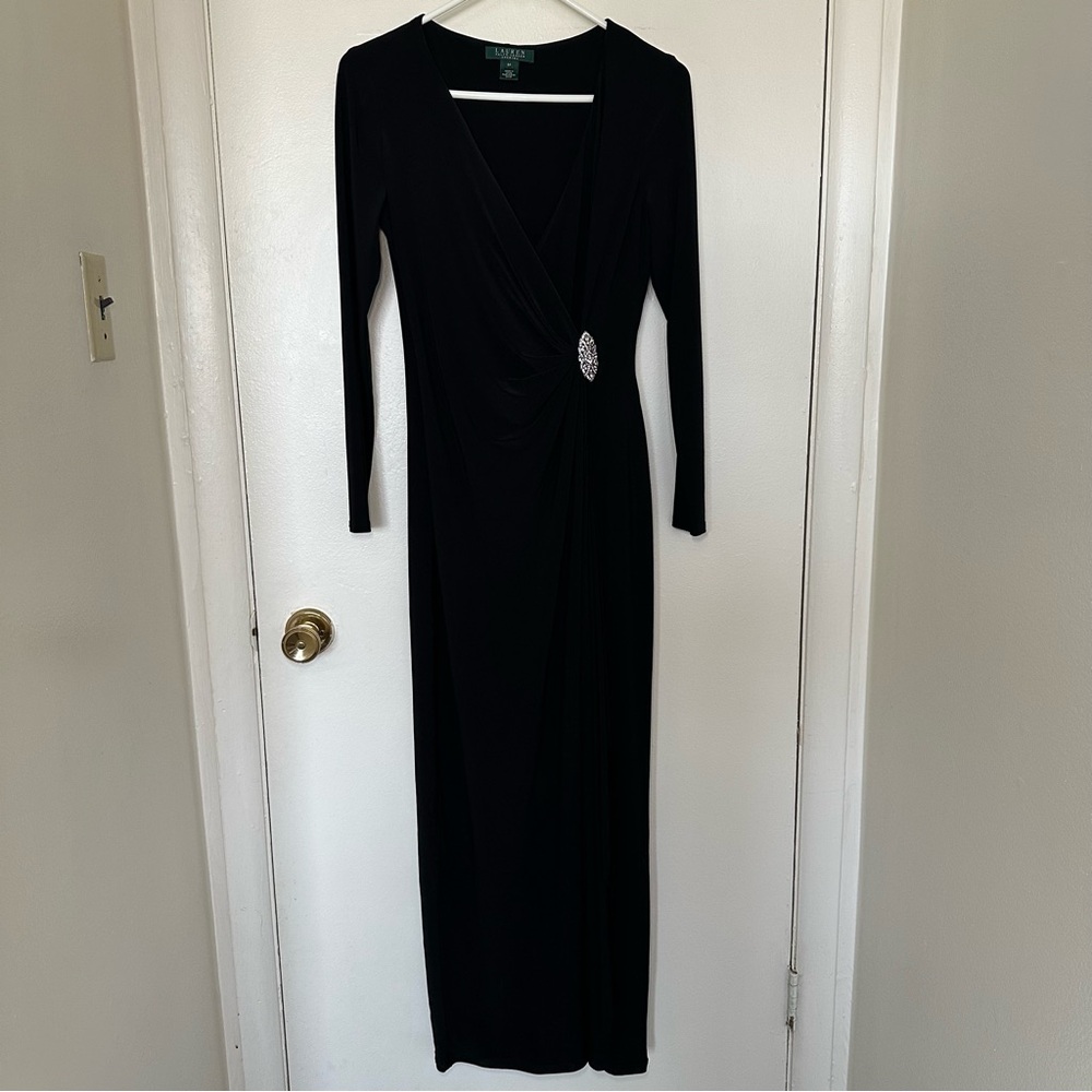 Lauren by Ralph Lauren women’s evening maxi dress